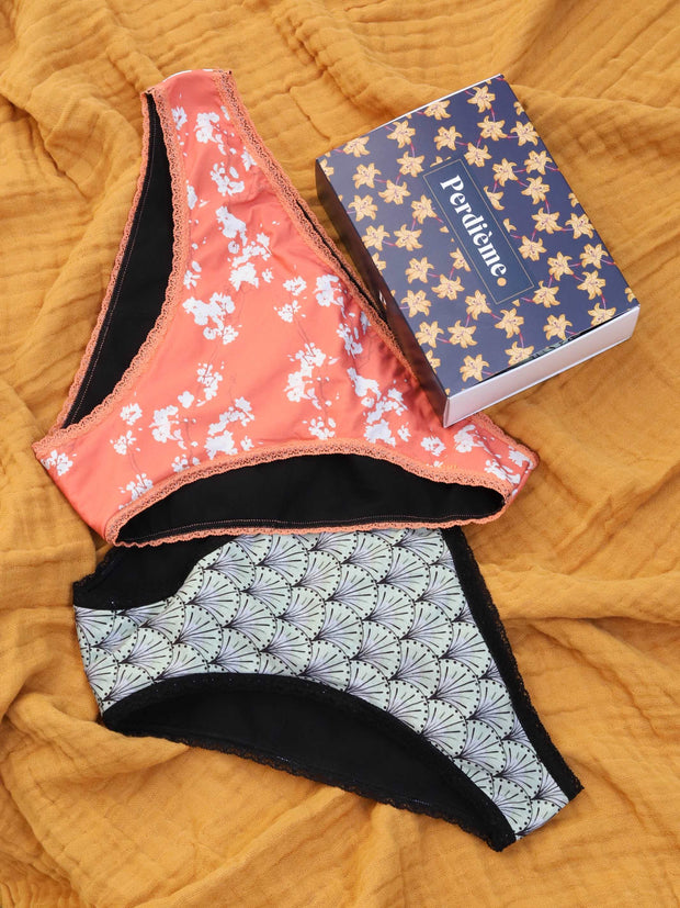 Pack éco 2 culottes menstruelles Summer